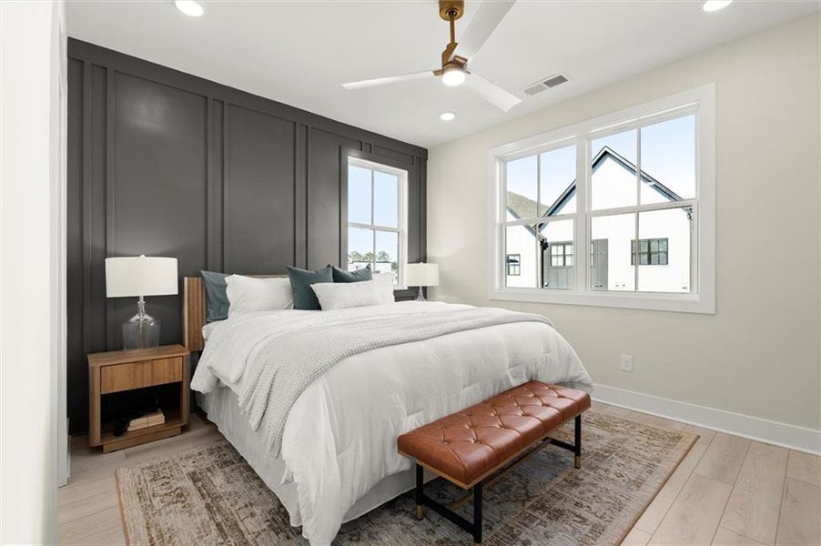 Furnished interior view inside a new home in , Alpharetta (Image 29). Furnished interior view inside a new home in , Alpharetta (Image 29).