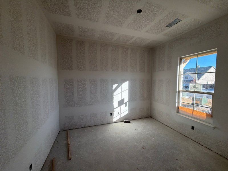 In-progress construction of a new home in Covenant Springs, Springtown, TX (Image 4).
