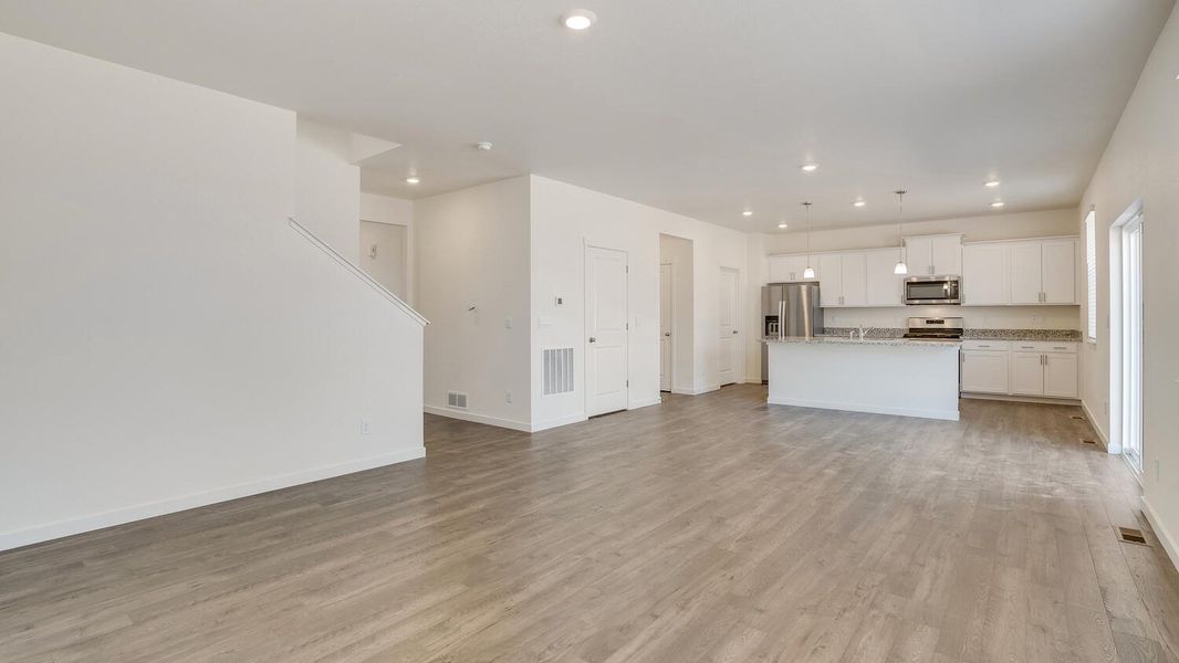 Spacious, unfurnished interior of a new home in Spring Valley Ranch, Elizabeth (Image 15).