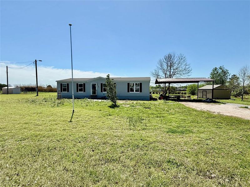 Exterior details and patio area of a home in , Haslet (Image 15). Exterior details and patio area of a home in , Haslet (Image 15).