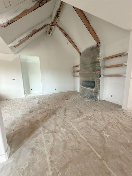 In-progress construction of a new home in , Celeste, TX (Image 17).