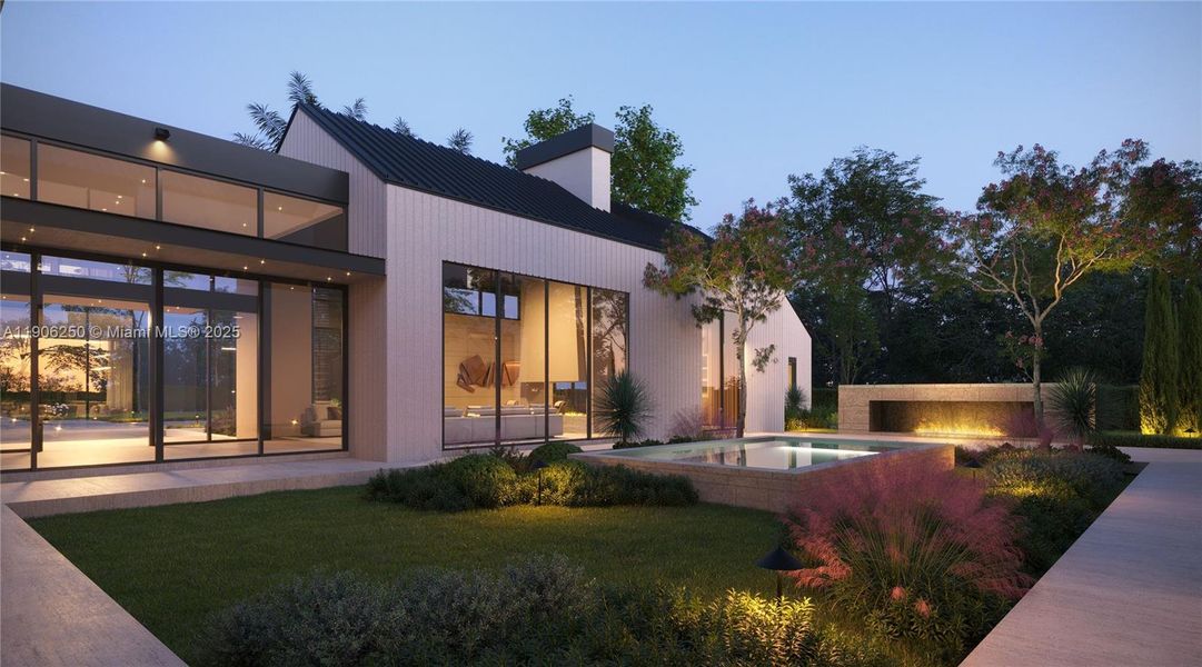 Exterior details and patio area of a home in , Pinecrest (Image 13).