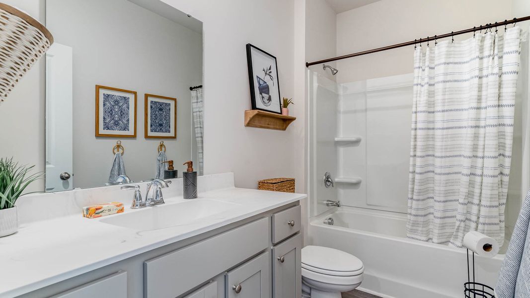 Furnished interior view inside a new home in Auberon Woods, Conway (Image 13).