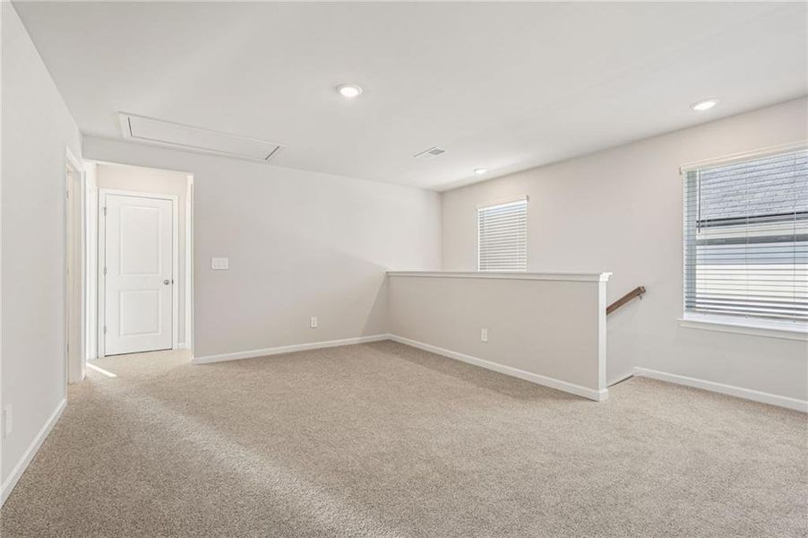 Spacious, unfurnished interior of a new home in Hawthorne Station, College Park (Image 37). Spacious, unfurnished interior of a new home in Hawthorne Station, College Park (Image 37).