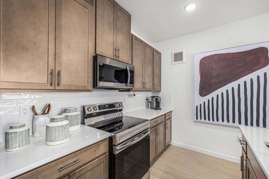 Furnished interior view inside a new home in The Residences at Victory Ridge, Colorado Springs (Image 7).
