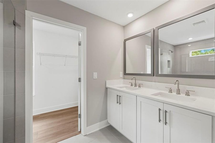 Furnished interior view inside a new home in , Tampa (Image 13). Furnished interior view inside a new home in , Tampa (Image 13).