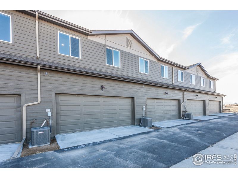 EXAMPLE PHOTO: ALLEY LOAD ATTACHED 2 CAR GARAGE