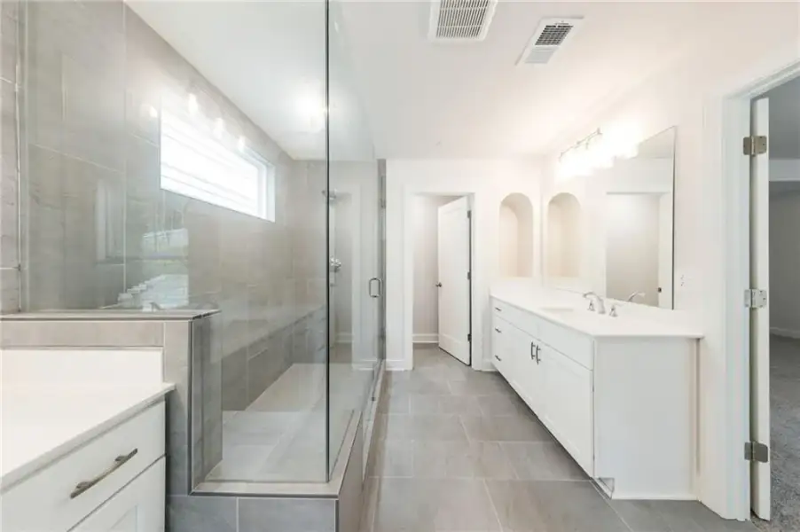 Furnished interior view inside a new home in , Marietta (Image 8).