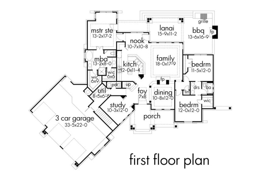 First floor plan- proposed build First floor plan- proposed build