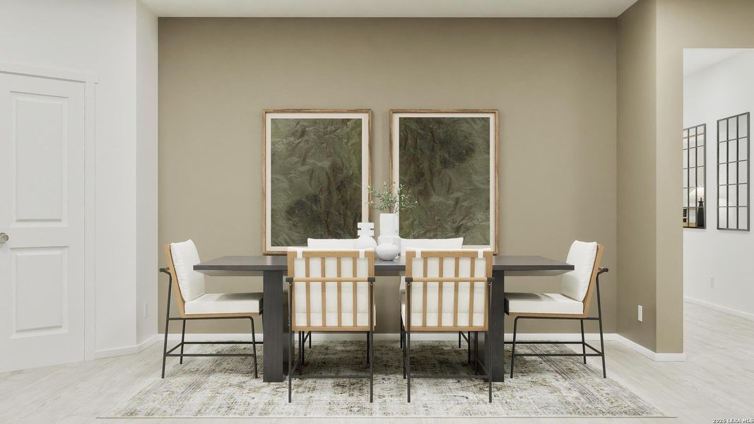 Furnished interior view inside a new home in David Estates, Portland (Image 31).