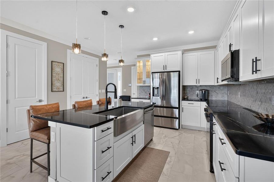 Furnished interior view inside a new home in , Wesley Chapel (Image 36).