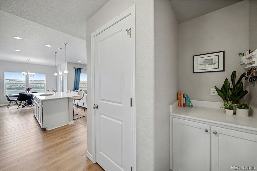Furnished interior view inside a new home in , Colorado Springs (Image 15).