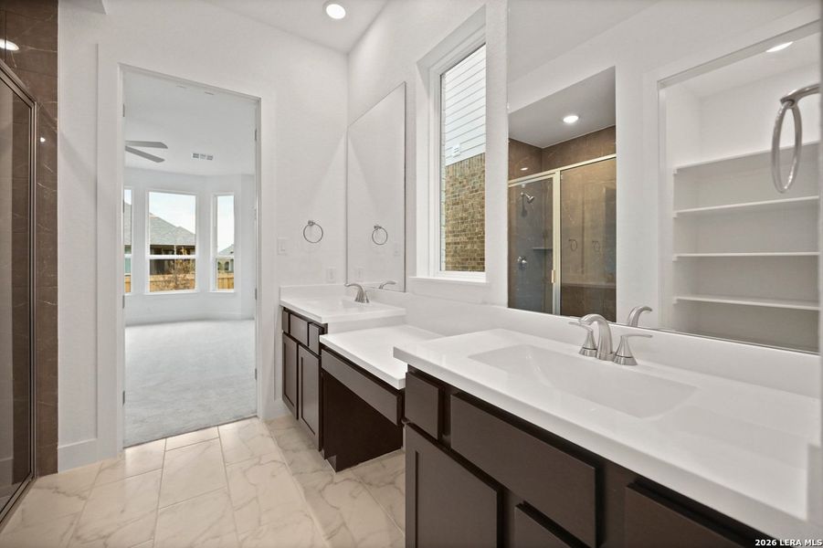 Furnished interior view inside a new home in Davis Ranch, San Antonio (Image 7).