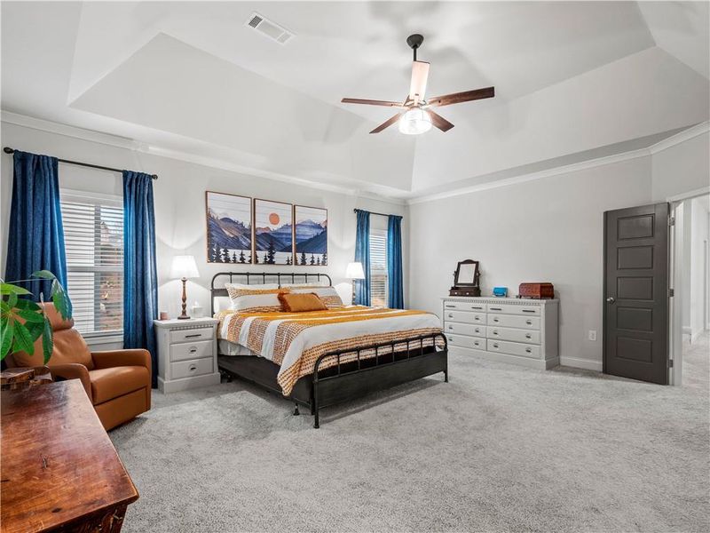 Furnished interior view inside a new home in , Hoschton (Image 57).