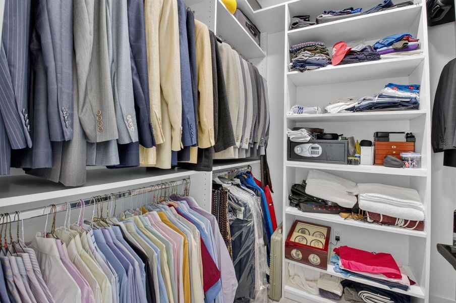 his closet his closet
