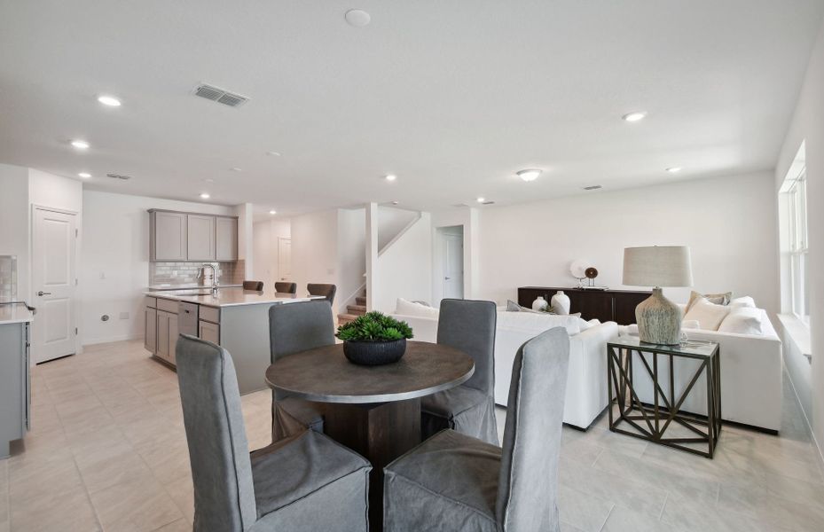 Furnished interior view inside a new home in Oakfield Lakes, Parrish (Image 5).