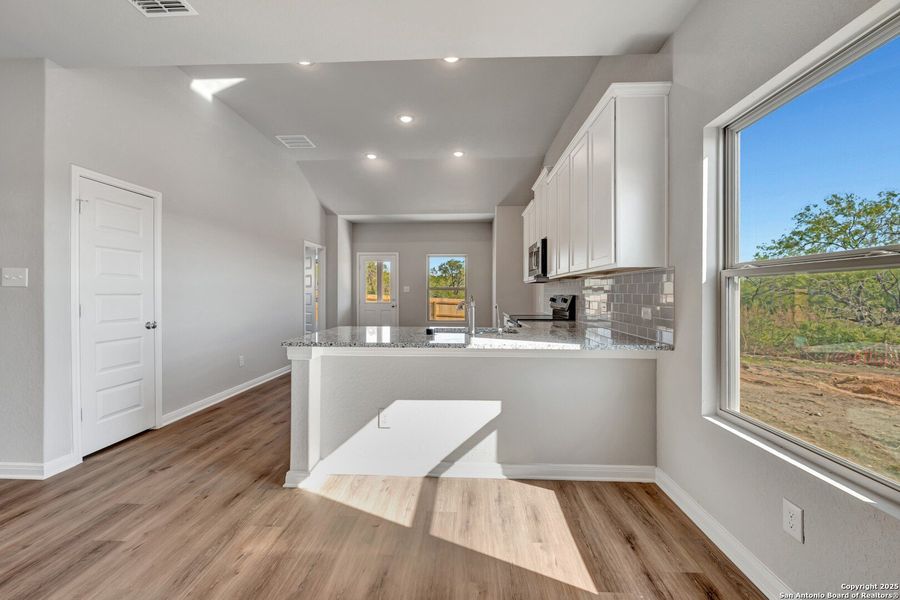 Furnished interior view inside a new home in Paloma Park, Converse (Image 5).