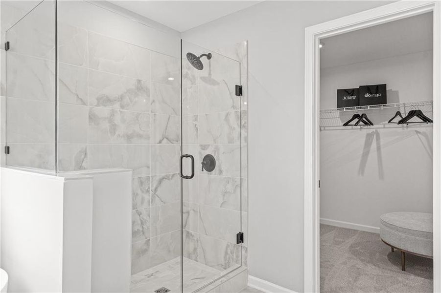 Furnished interior view inside a new home in Fern Hollow, Buford (Image 42).