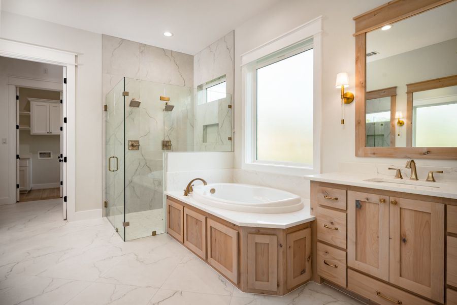Representative furnished interior of a home built from the The Stella by Reece Homes in Traditions, Bryan (Image 15).