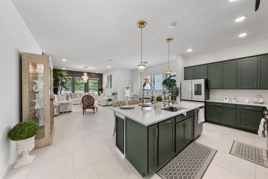 Furnished interior view inside a new home in Audubon - Terrace Collection, Magnolia (Image 5).