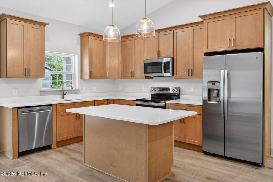 Furnished interior view inside a new home in , San Mateo (Image 11).