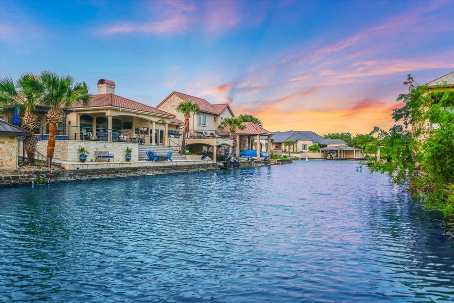 Exterior details and patio area of a home in , Horseshoe Bay (Image 32).