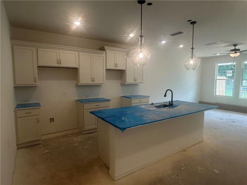 In-progress construction of a new home in Harmony Walk, Cartersville, GA (Image 41).