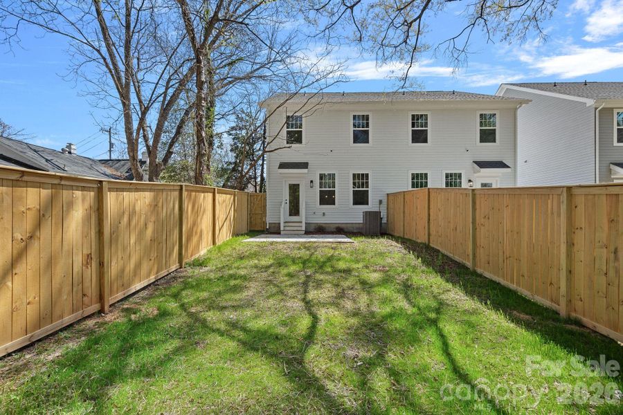 Exterior details and patio area of a home in , Charlotte (Image 22).