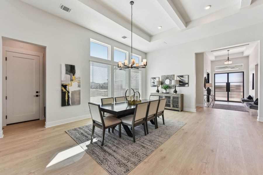 Furnished interior view inside a new home in Feathergrass, Florence (Image 65).