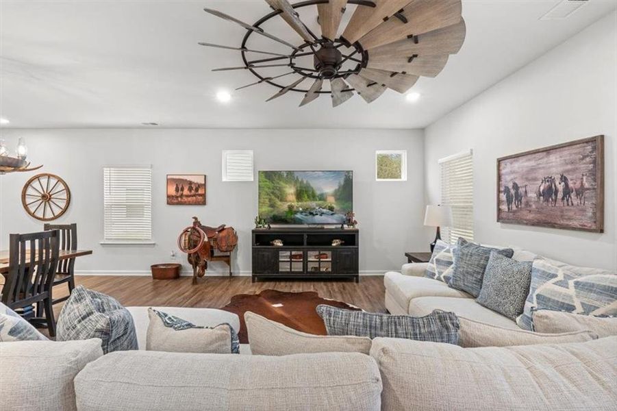 Furnished interior view inside a new home in Laurel Park, Cartersville (Image 32).
