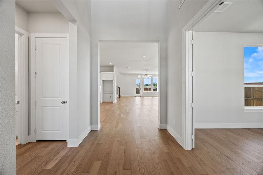 Spacious, unfurnished interior of a new home in The Heights at Uptown Celina, Celina (Image 14). Spacious, unfurnished interior of a new home in The Heights at Uptown Celina, Celina (Image 14).