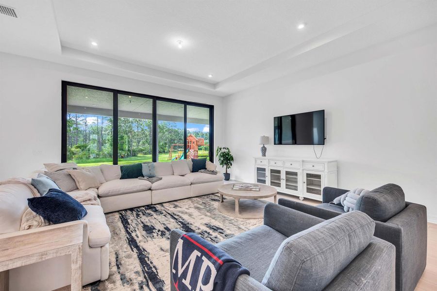 Furnished interior view inside a new home in , Palm City (Image 13). Furnished interior view inside a new home in , Palm City (Image 13).