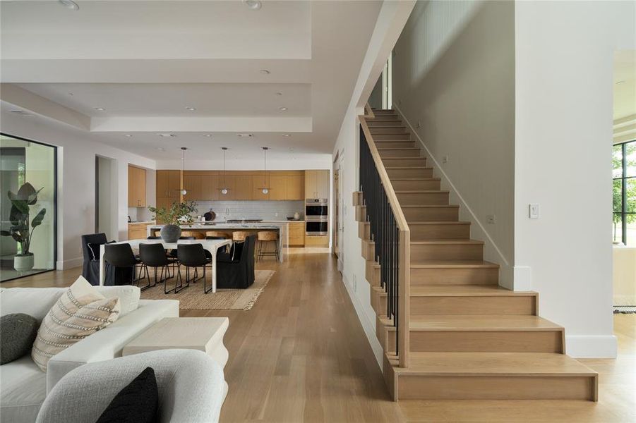 Furnished interior view inside a new home in , Dallas (Image 13). Furnished interior view inside a new home in , Dallas (Image 13).