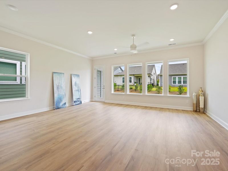 Spacious, unfurnished interior of a new home in Encore at Streamside - Classic Series, Waxhaw (Image 24).