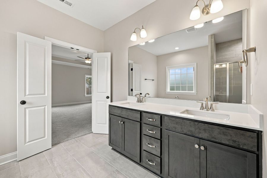 Furnished interior view inside a new home in Laurel Oaks, Greenville (Image 15).