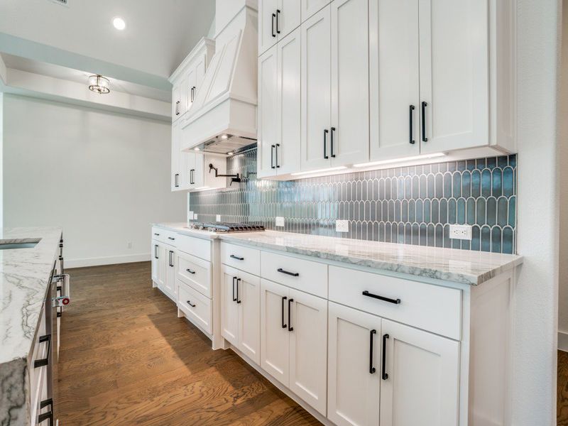 Furnished interior view inside a new home in Legacy Gardens, Prosper (Image 5).