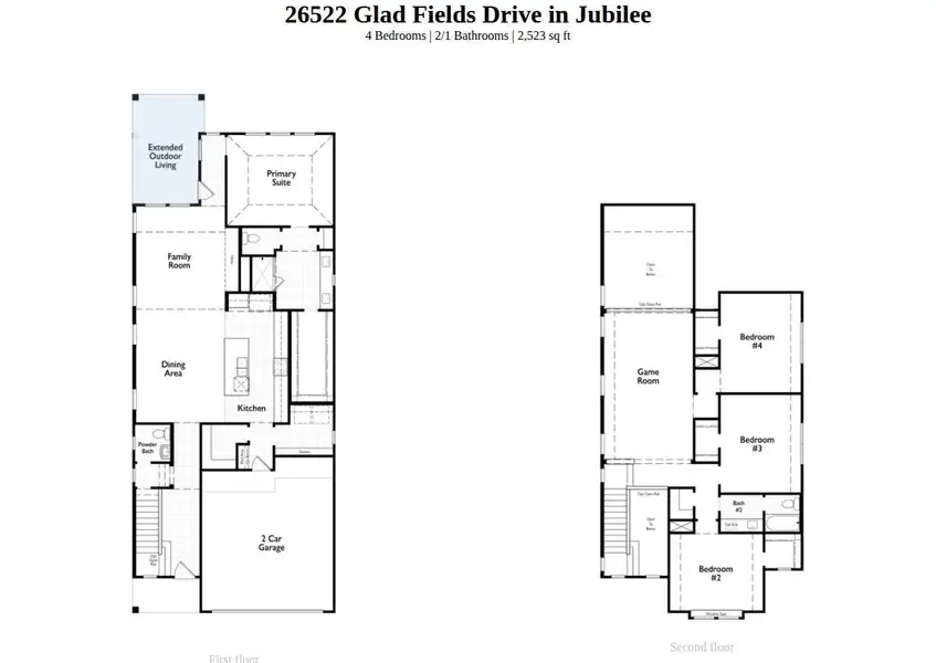 Spec Floorplan Spec Floorplan