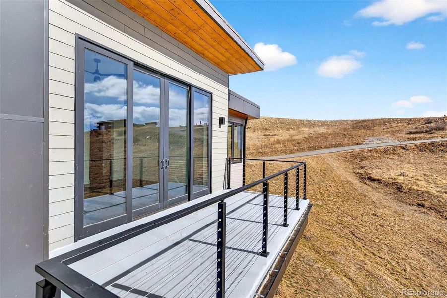 Exterior details and patio area of a home in , Golden (Image 24).