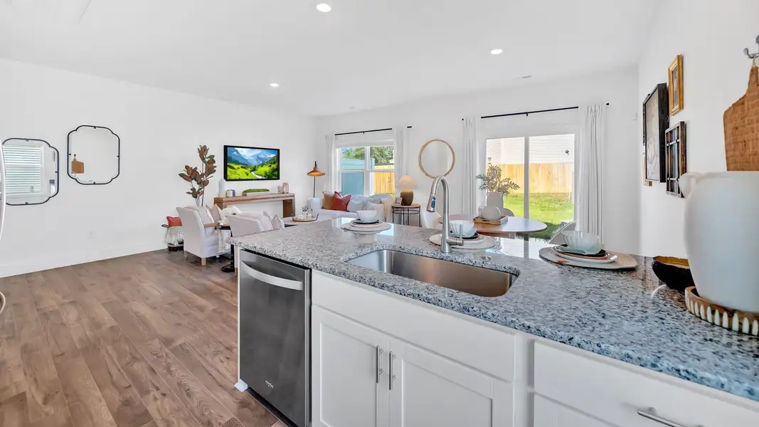 Furnished interior view inside a new home in Macon Townhomes, Seymour (Image 5).