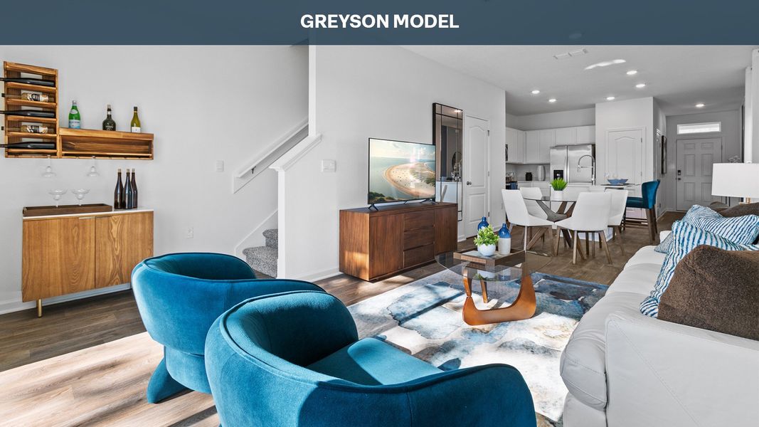 Representative furnished interior of a home built from the Greyson by D.R. Horton in Irongate Villas, Jacksonville (Image 11). Representative furnished interior of a home built from the Greyson by D.R. Horton in Irongate Villas, Jacksonville (Image 11).