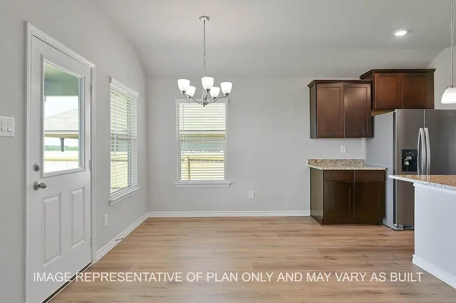 Spacious, unfurnished interior of a new home in Liberty Village, Brenham (Image 5). Spacious, unfurnished interior of a new home in Liberty Village, Brenham (Image 5).