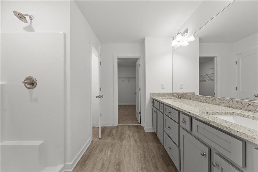 Furnished interior view inside a new home in Ellington Farms, Statham (Image 9).