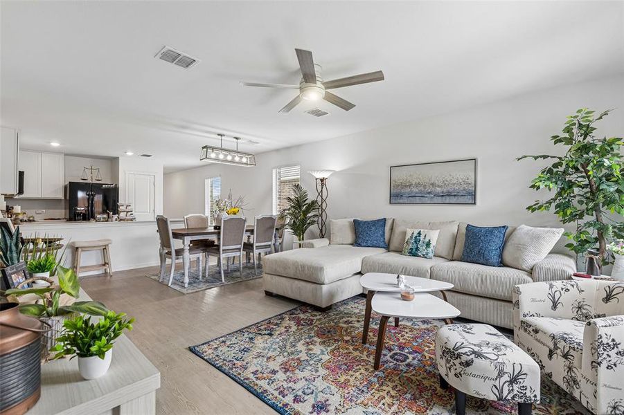 Furnished interior view inside a new home in , Pilot Point (Image 17). Furnished interior view inside a new home in , Pilot Point (Image 17).