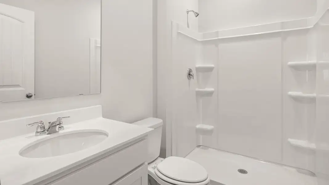 Furnished interior view inside a new home in Thompson Ridge, Dallas (Image 5). Furnished interior view inside a new home in Thompson Ridge, Dallas (Image 5).