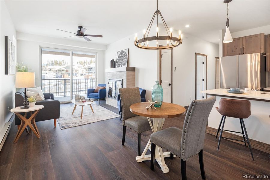 Furnished interior view inside a new home in , Fraser (Image 6). Furnished interior view inside a new home in , Fraser (Image 6).