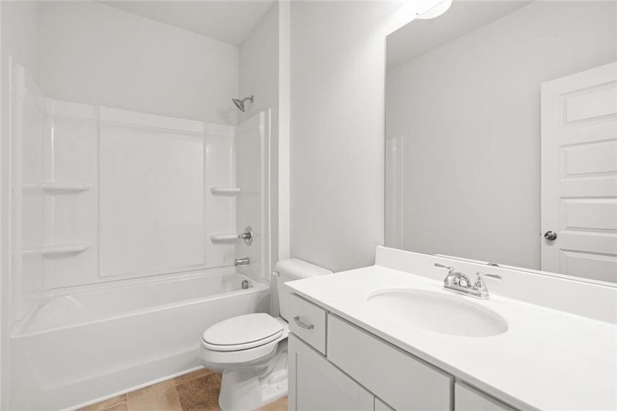 Furnished interior view inside a new home in Sanders Park, Austell (Image 4).