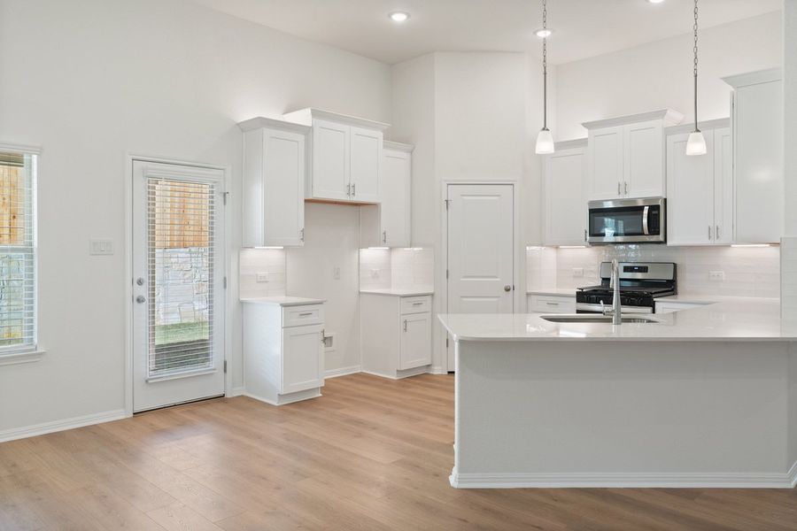 Furnished interior view inside a new home in The Hills of Bear Creek, Manchaca (Image 22).