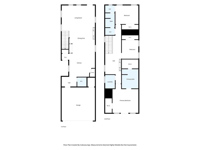 2D floor plan layout of this home in , Houston, TX (Image 5).