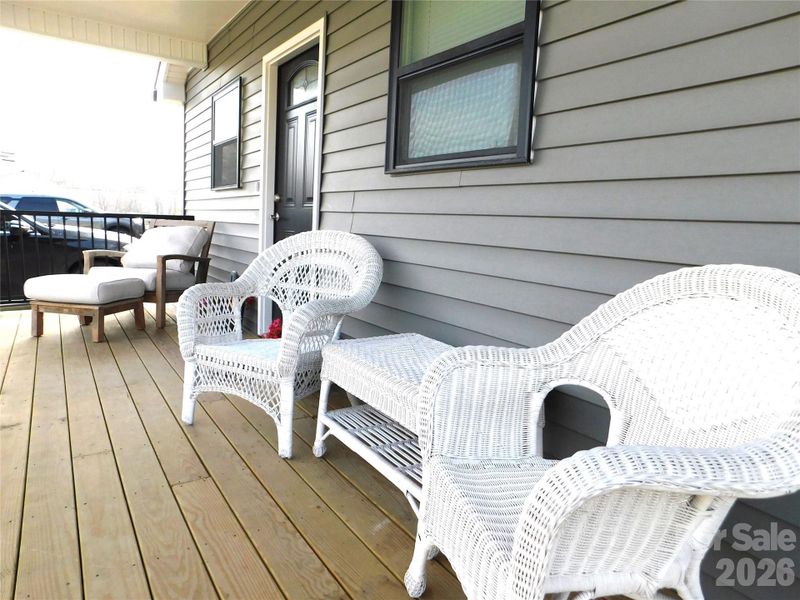 Exterior details and patio area of a home in , Stanley (Image 25).