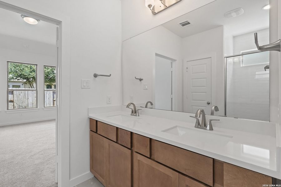 Furnished interior view inside a new home in Stillwater Ranch, San Antonio (Image 10).